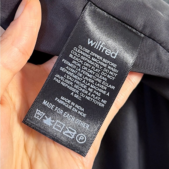 ARITZIA Wilfred Vegan Leather Oversized Bomber Jacket - Picture 4 of 16